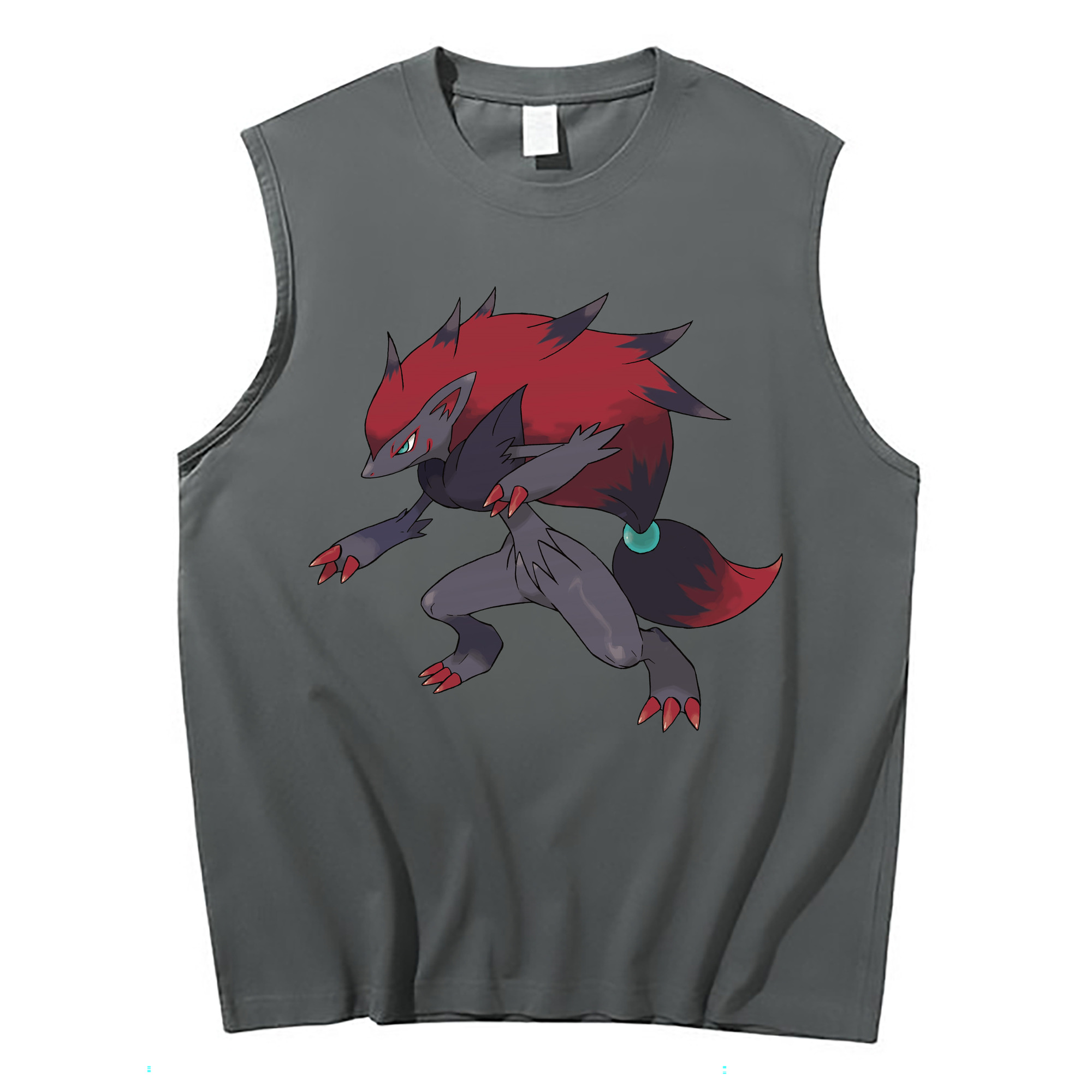 （画像用） ポケットモンスター Pokémon コットン100％タンクトップ（フロントプリント）